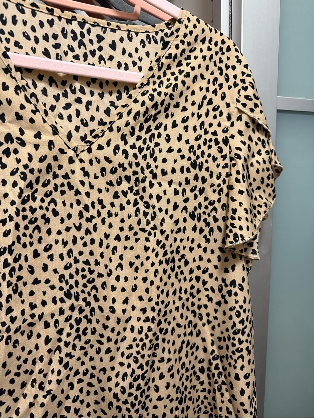 Leopard Print Top - Picture 2 of 5